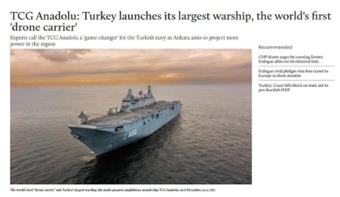 Fondaş Halk Tv'de TCG Anadolu hazımsızlığı! Akla ziyan sözler: Yukarıdan 2 bomba ile...